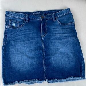 Riders by Lee Blue denim skirt